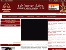 Tablet Screenshot of kv1gcfjabalpur.com